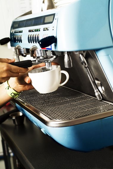 Ilustrasjonsbilde som viser en kaffemaskin.